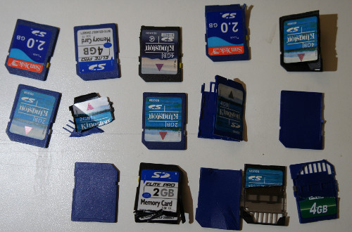 Micro SD 64 Go card - Card adaptor SD - Schneider